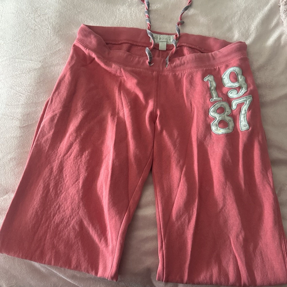 Women Aeropostale Pink Sweatpants